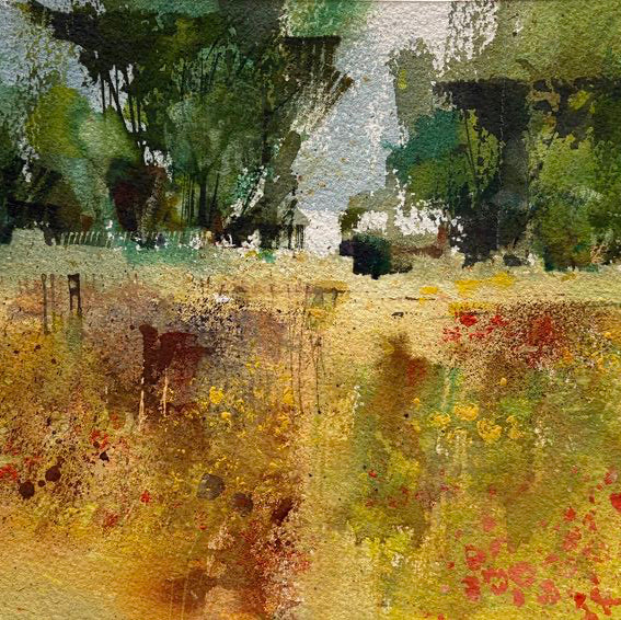 Spring Fever. Watercolour painting, Framed (SH07)