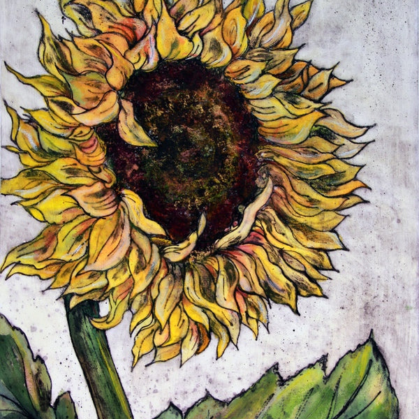 Summer Breeze. Collagraph Print 2/10 (VO08)