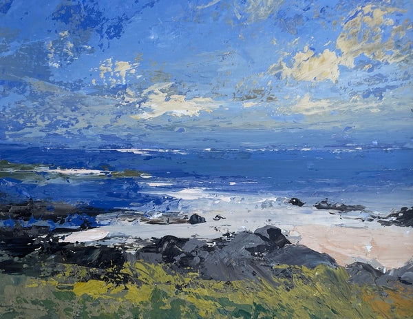 The Light Changes, Iona. Acrylic painting (CC82)