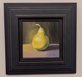 The Pear, Oil painting. Framed (MS47)