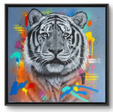 Tiger "Focus", Acrylic Painting (MJ04)