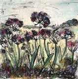 Tresco Blue. Collagraph Print 17/30 (VO11)