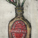 Cornish Lily. Collagraph Print 5/30 (VO03)