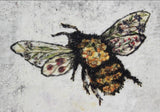 Weeds Feed Bees. Collagraph Print 18/30 (VO14)