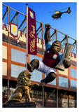 Villa Gorilla, Large Edition 2/150,Framed (RR52)