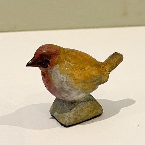 Robin, Small Solid Bronze Sculpture (LF02)