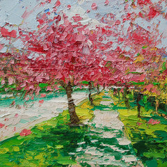 Blossom Falling, Bournville. Giclee Print 6/150 (CG04)