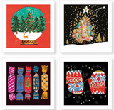 The Magic of Christmas (20 Christmas cards of 4 Designs)
