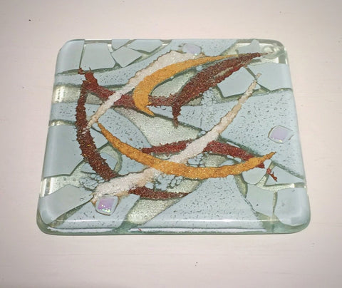 Abstract Coaster (White)