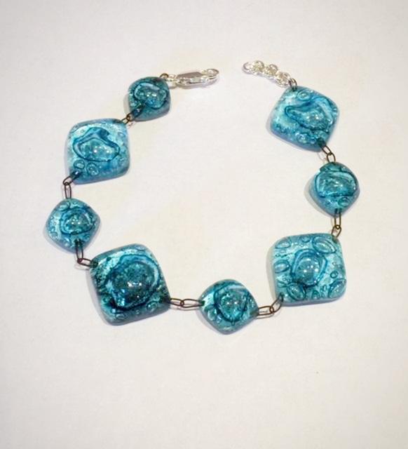 Turquoise Bubble Bracelet 2 (A115)