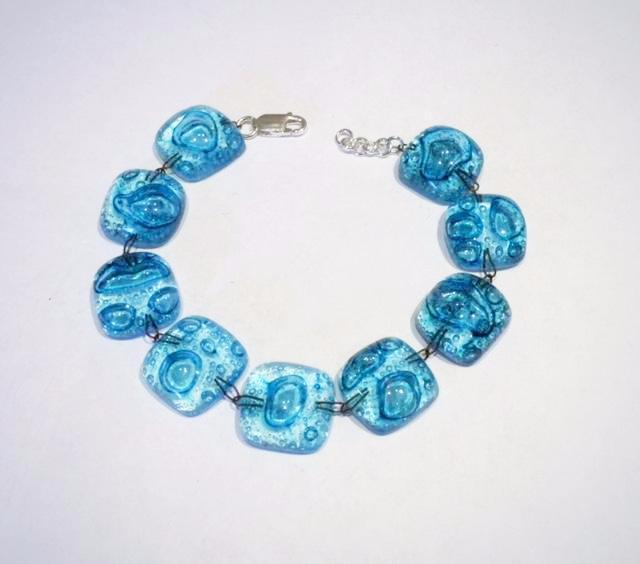 Turquoise Bubble Bracelet 3 (A114)