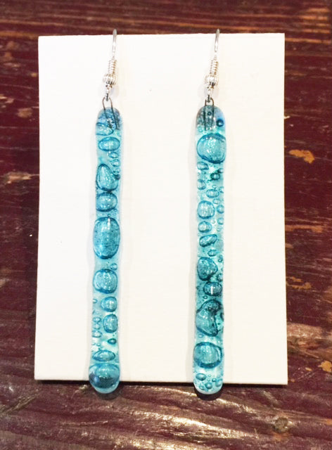 Bubble Stick Earrings (Turquoise)