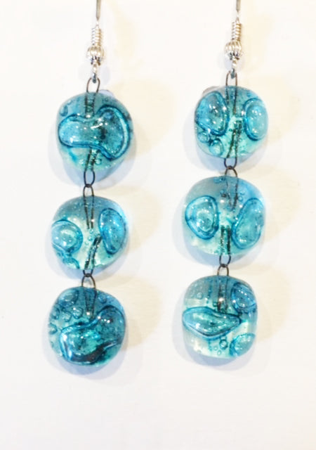 Bubble Drop Earring (Turquoise)
