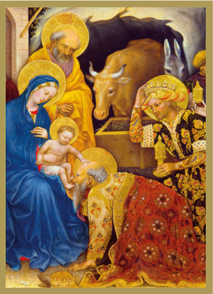 Adoration of the Magi (8 Christmas cards)