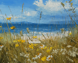 Beach Edge Flowers (Card)