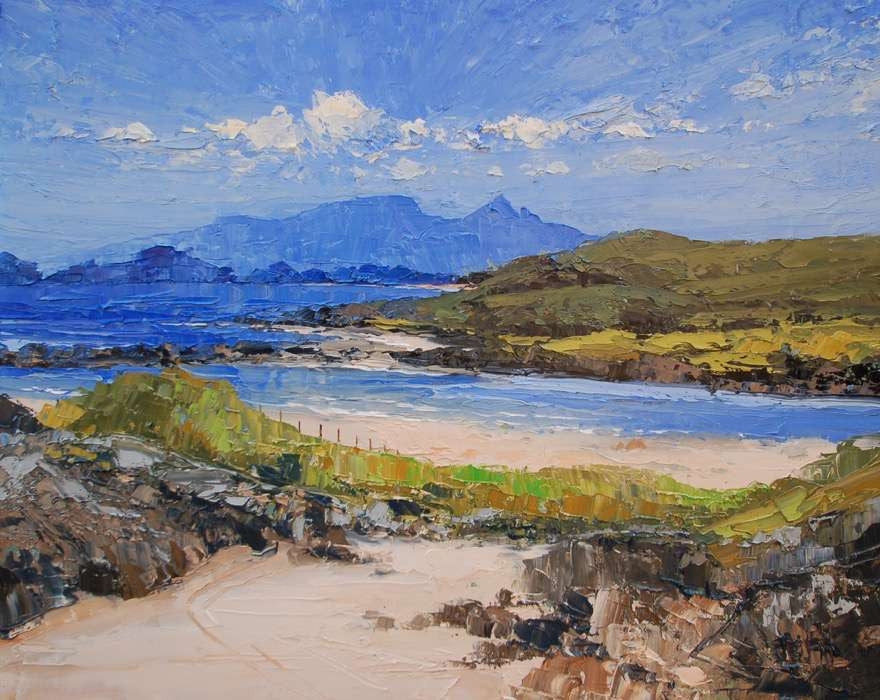 Sanna Bay, Looking Towards Rhum