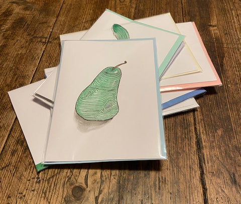 Green Pear (card)
