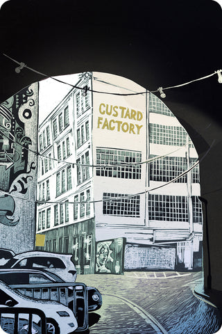 Custard Factory (Giclee Print Framed)