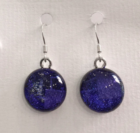 Dichroic Glass Earrings 12