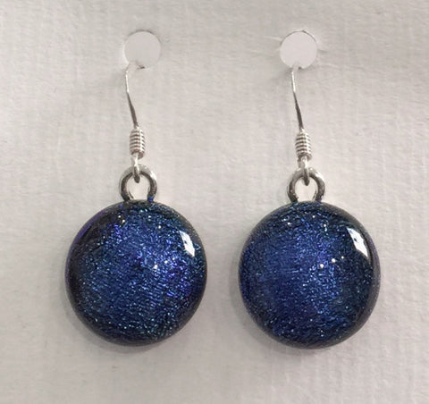 Dichroic Glass Earrings 9