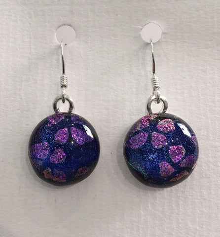 Dichroic Glass Earrings 4
