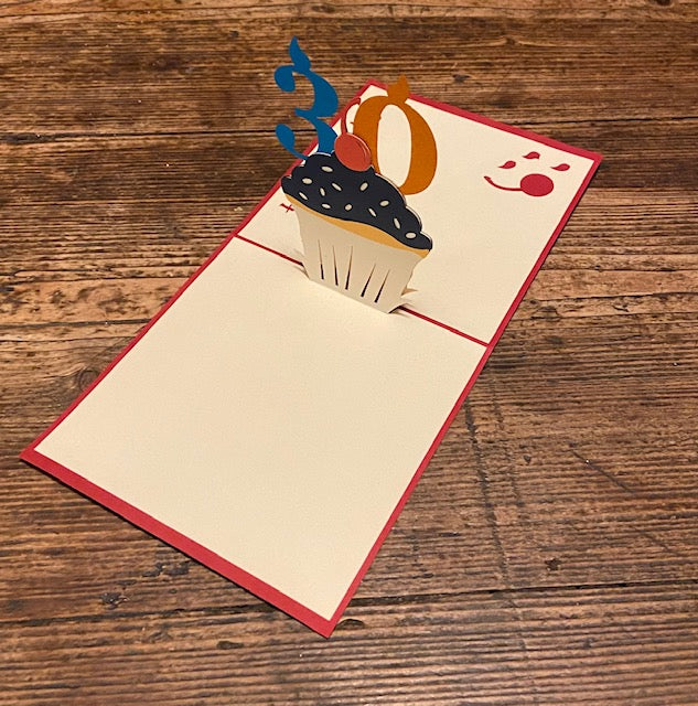 Happy 30th Birthday Card