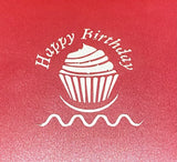 Happy Birthday Cupcake Card