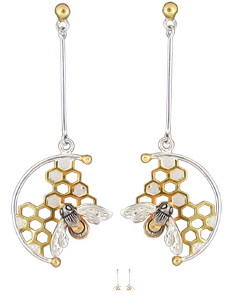 Honeybee Earrings 1
