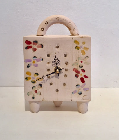 Flowers Clock with Feet 1