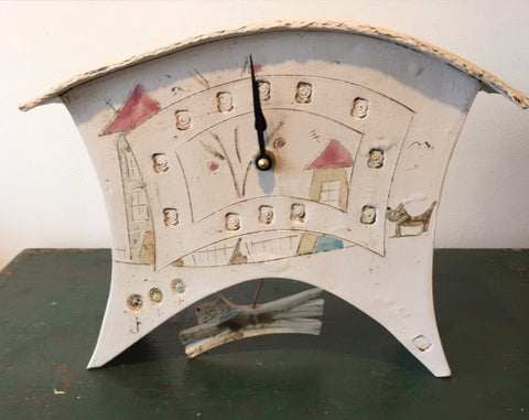 Pendulum Clock with Dog