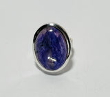 Purple Cherorite Ring, Large (PG19)