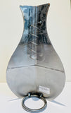 Metal Art Vase 1 with glass tube (WV)