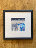 Frosty, Watercolour; Framed (GL48)