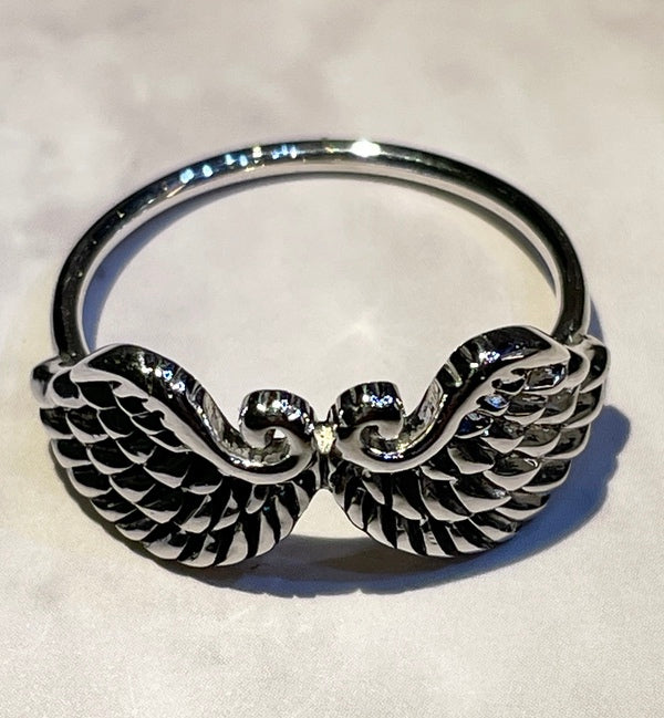 Silver Wings Ring (KM48)