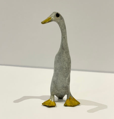 Individual Small Duck, Solid Bronze Sculpture (LF04)