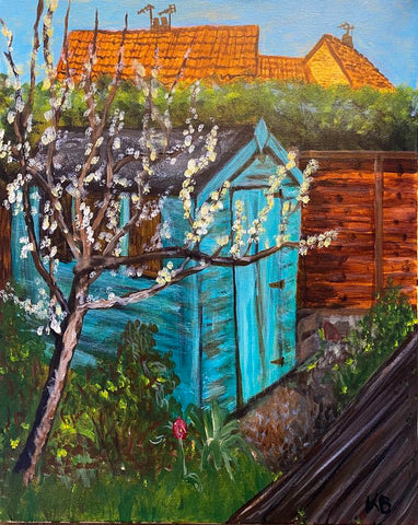 The Shed. Acrylic (KB2)