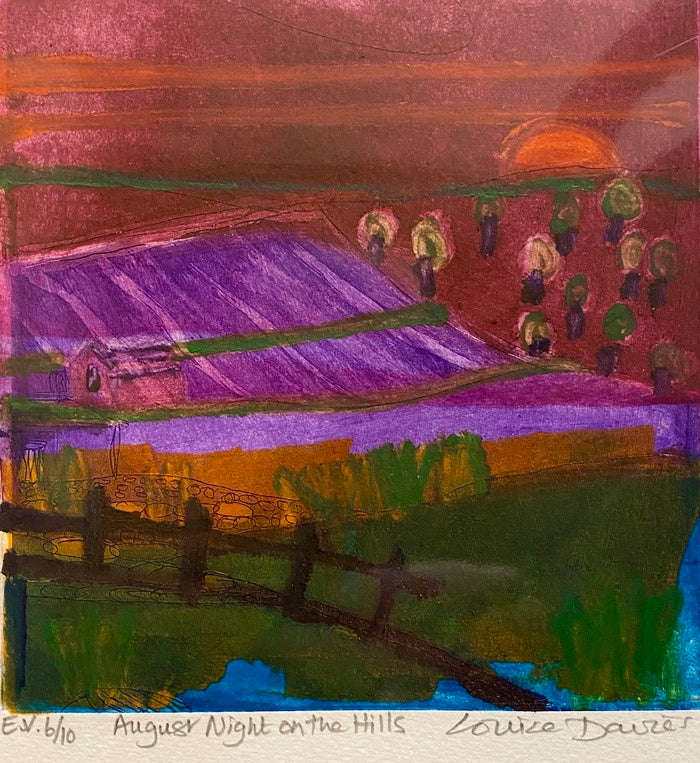 August Night in the Hills, Etching Print 6/10 (LD24)
