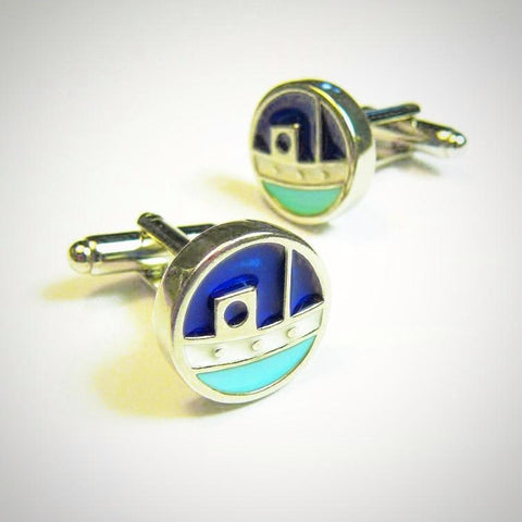 Fishing Boat Cufflinks