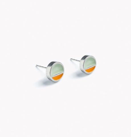 Stud Earrings Horizon-Orange (LG70)