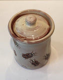 Ladybirds Lidded Pot (small)