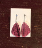 Acrylic Earrings (Pink)