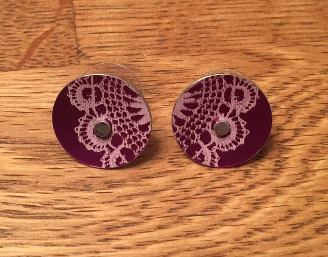 Purple Mini Studs