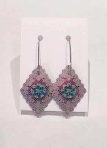 Cerise Diamond Earrings