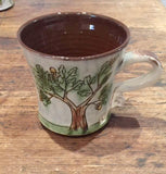Deer Mug with Oak Tree  (large)