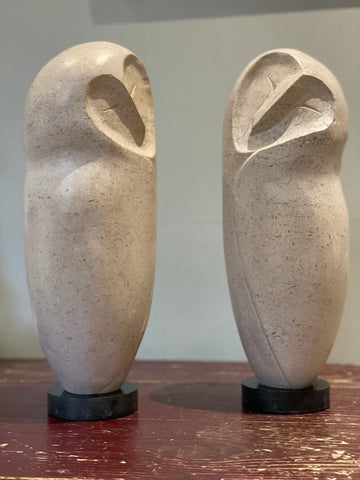 Pair of Owls Sculpture  (SC03)