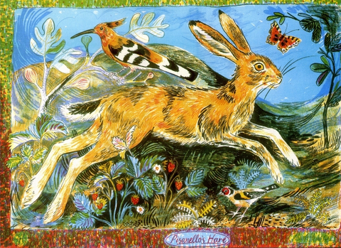 Pisanello's Hare (card)