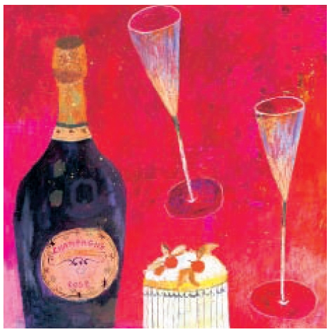 Pink Champagne (card)