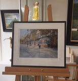 The Shops, Bournville (Framed Print) 6/150