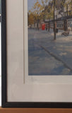 The Shops, Bournville (Framed Print) 6/150