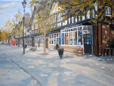 The Shops, Bournville. Giclee Print 11/150 (CG33)